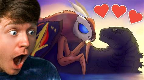 Reacting to How GODZILLA and MOTHRA Fell in LOVE!? - YouTube