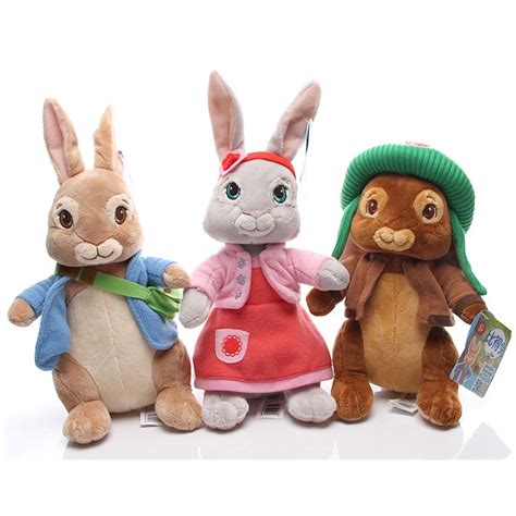 Peter Rabbit Doll Lilly Bobtail Benjamin Bunny Soft Stuffed Plush KIDS Toy Gift | Shopee Malaysia