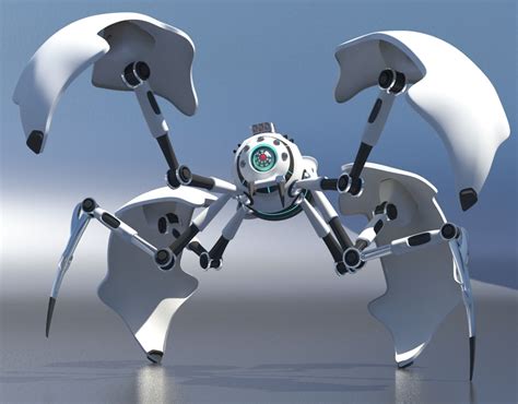 Spider bot on Behance | Robot concept art, Robots concept, Robot design