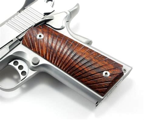 1911 Custom Pistol Grips Cocobolo Full Size Government