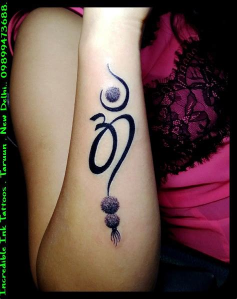 #Om #Rudraksh #Tattoo Om Rudraksh Tattoos Ganesh Tattoo, Tigeraugen Tattoo, Om Symbol Tattoo ...