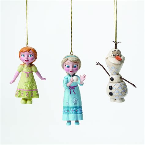 FEB158252 - DISNEY TRADITIONS FROZEN ORNAMENT SET - Previews World