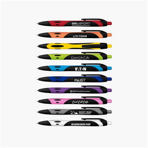 Gel Sport Soft Touch Rubberized Hybrid Ink Gel Pen - Blue Writing Ink ...