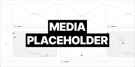 Media Placeholder from Monolith | Figma Community