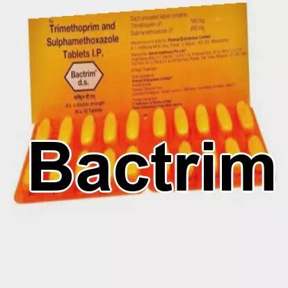 Bactrim ds dosage for toxoplasmosis life - 41 USD bactrim (480 mg)