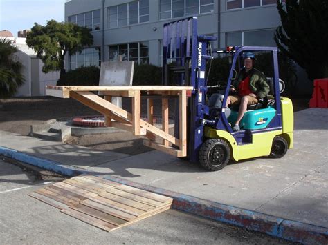 Forklift Loading Dock and Curb Ramp : 3 Steps - Instructables