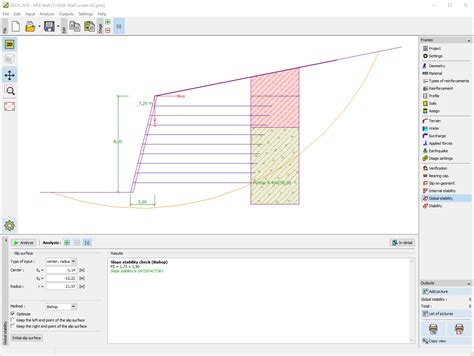 MSE Wall | Geotechnical Software GEO5 | Fine