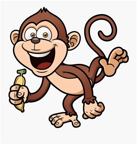 Cartoon Clip Art Transprent - Imagenes De Chango De Caricatura , Free ...