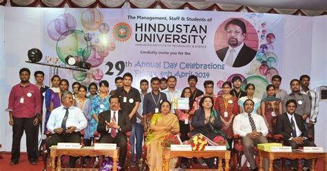 Hindustan University - One of the Top Universities in India: Hindustan University 29th Annual ...