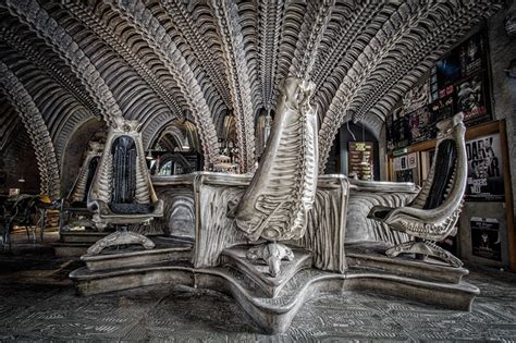 HR Giger Museum, Switzerland [696x960] : r/RoomPorn