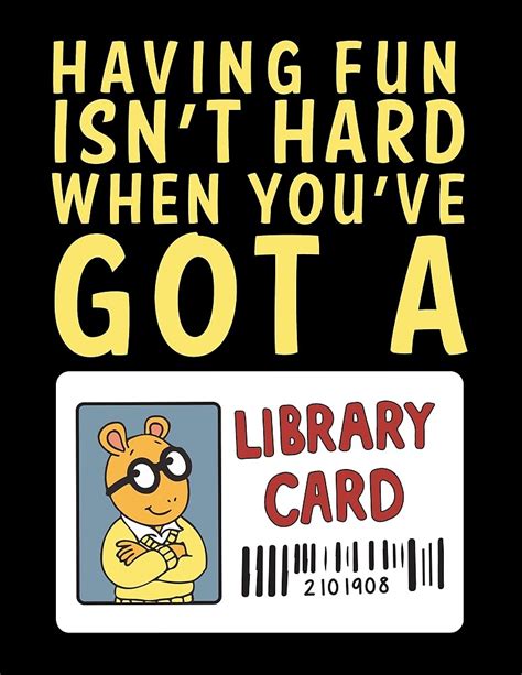 "Arthur Library Card" by RACHELRAE09 | Redbubble