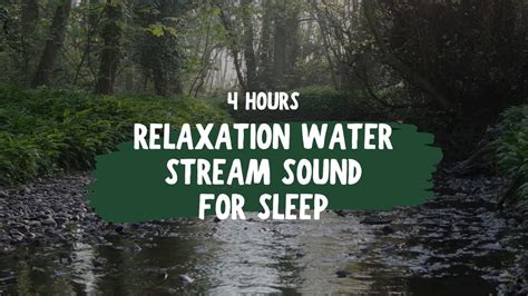 Peaceful sounds of water streams. Cures insomnia, anxiety, and ...