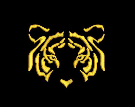 Tigres, UANL Embroidery Design Descarga Instantánea - Etsy España