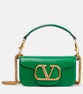 Valentino Garavani Loco Small leather shoulder bag - ShopStyle