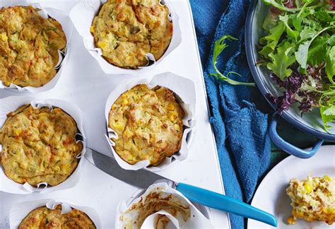 These savoury, diabetic-friendly muffins could come for breakfast and stay until lunch! | Bacon ...