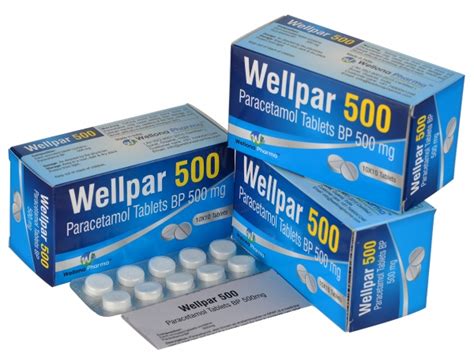 Paracetamol Tablets Manufacturer & Supplier India - Wellona Pharma