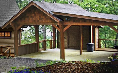 Woodwork Carport With Storage Shed Plans PDF Plans