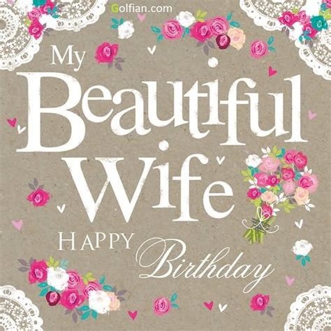 Happy birthday images For Wife💐 - Free Beautiful bday cards and pictures | BDay-card.com