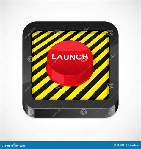 Launch Button Icon Stock Photo - Image: 21488910