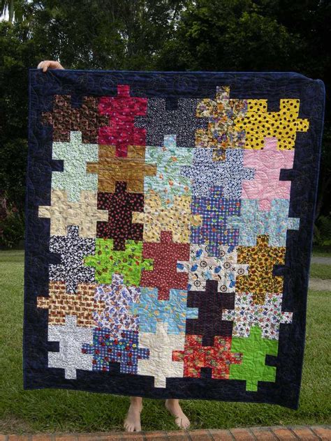 Easy Jigsaw Puzzle Quilt Pattern