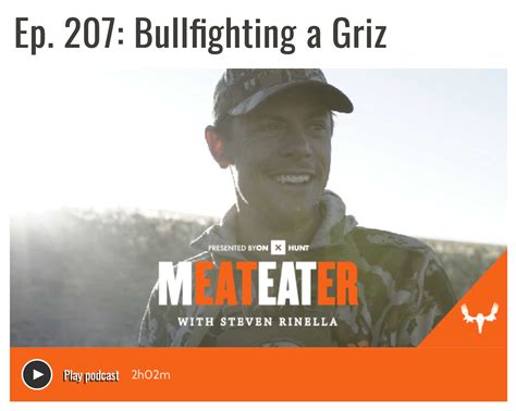 The Twenty-Ninth Day on the Meateater Podcast