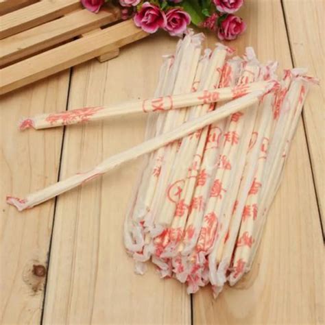 40 Pairs Chinese chopsticks Disposable Bamboo Wooden Chopsticks Wholesale-in Chopsticks from ...