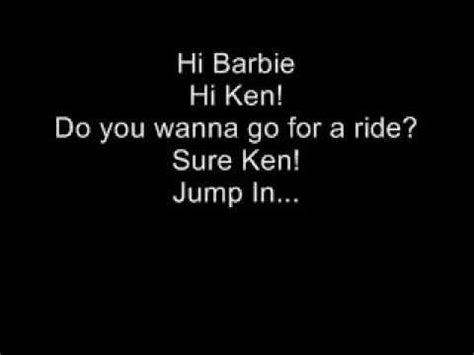 BARBIE GIRL LYRICS!💖 - YouTube