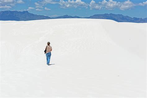 Hiking At White Sands Photograph by Jim Vallee - Fine Art America