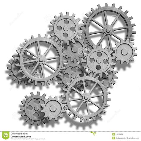 Abstract mechanical gears on white. Engineering co | Gear drawing, Gear tattoo, Steampunk tattoo