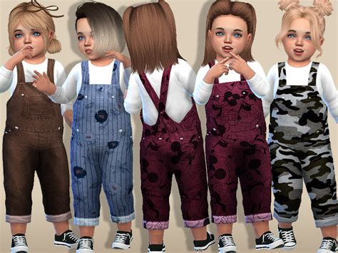 Sims 4 Cc Denim Overalls Sims 4 Clothing Sims 4 Denim Overalls | Images and Photos finder