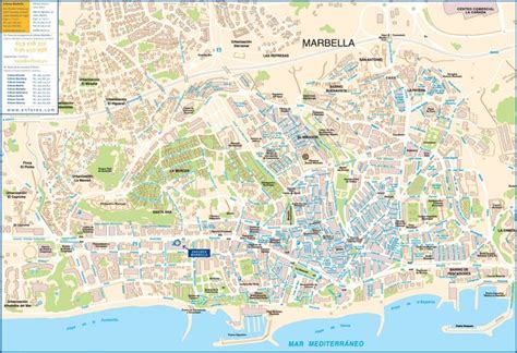 Marbella Tourist Map