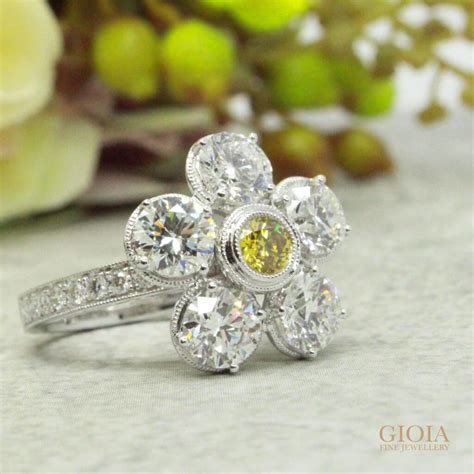 Yellow Diamond Proposal Ring - Fine Jewellery Customised Engagement Ring