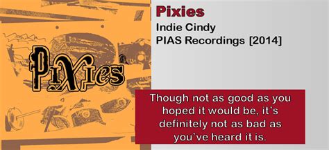 Pixies: Indie Cindy [Album Review] – The Fire Note