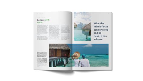 Travel Magazine Template on Behance