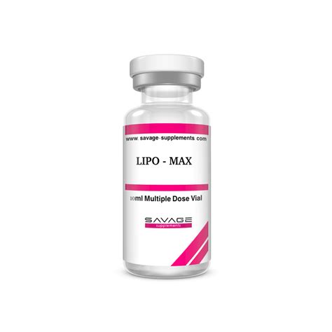 Lipo Max MIC 10ml Vial – Savage Supplements