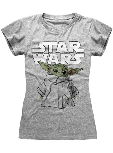 Baby Yoda T-Shirt for Women - The Mandalorian Star Wars | Funidelia