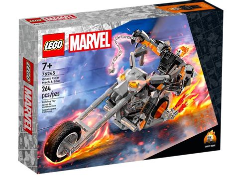 Ghost Rider Gets A Hellish Mech and Bike Upgrade with LEGO