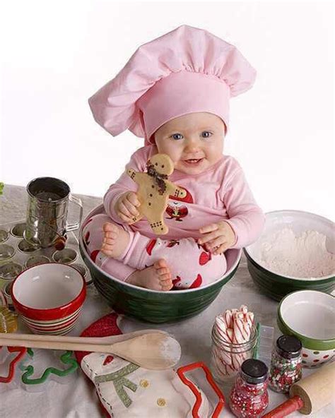 Cute Little Baby Chef Photography