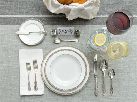 How to Set a Table Properly: Tips for Proper Table Setting | HGTV