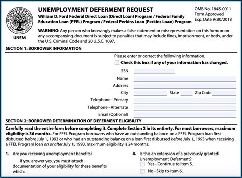 Student Loan Deferment Form 2018 - Form : Resume Examples #QJ9eXxA2my