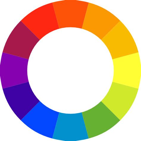 Color Wheel Color Theory Complementary Colors Primary Color Png Images