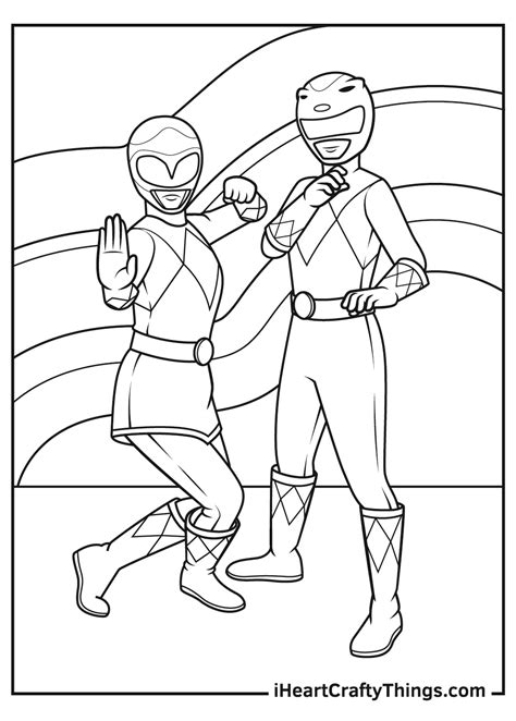 Printable Power Rangers Coloring Pages (Updated 2021)