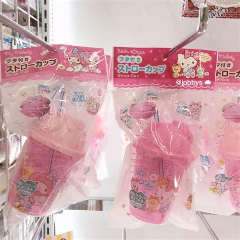 daiso my melody + hello kitty straw cup : r/sanrio