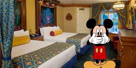 Disney Themed Hotel Rooms