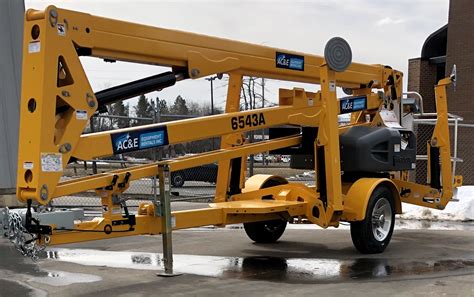 71' Towable aerial lift | We rent towable bucket lifts | AC&E Rentals