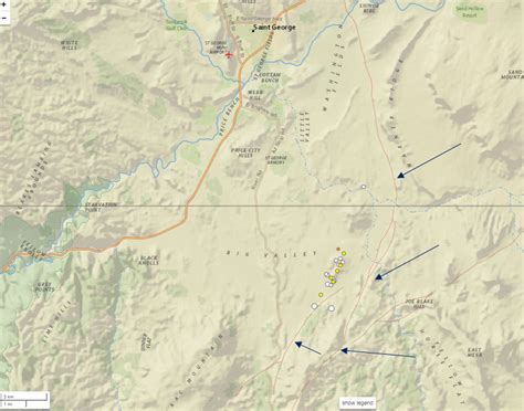 Earthquake Swarm along the Washington Fault Zone, Arizona | e-Magazine ...