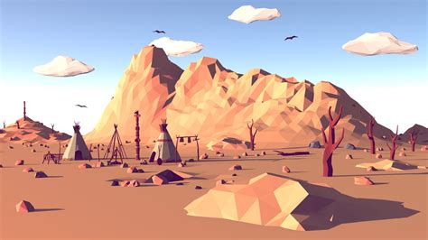 Polygon Landscape Wallpapers - Top Free Polygon Landscape Backgrounds ...