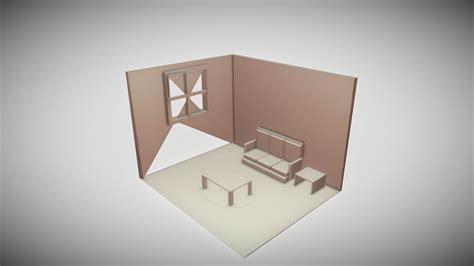 sala minimalista - 3D model by heavei [cdc9063] - Sketchfab