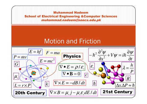 Motion and Friction - Lecture notes 1 - F - Studocu