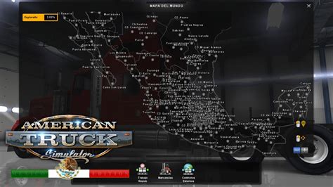 American Truck Simulator Mexico Map